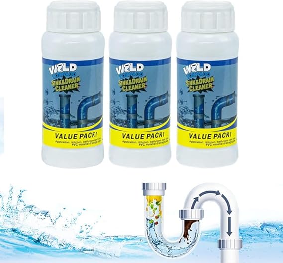 🌀 POLVO DESTAPA CAÑO WILD TORNADO 🌀