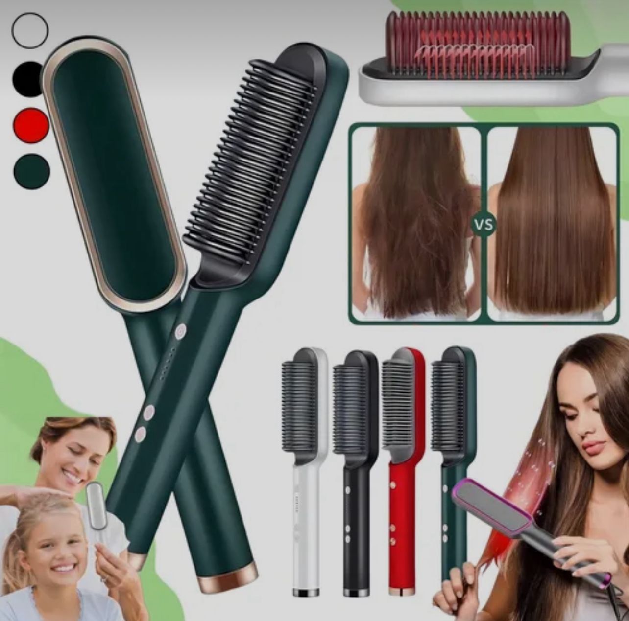 ✨ Cepillo laciador Profesional – Tu Cabello liso y Perfecto en Minutos ✨