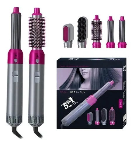 🌟 Cepillo de Peinar 5 en 1 – Todo lo que tu cabello necesita en un solo producto 🌟