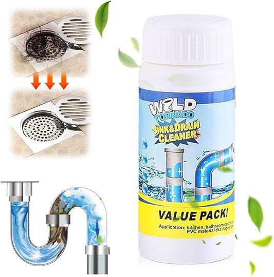 🌀 POLVO DESTAPA CAÑO WILD TORNADO 🌀