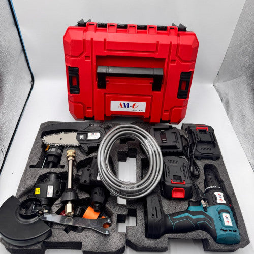 🔧⚡ SET DE TALADROS 4 EN 1 ⚡🔧