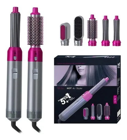 🌟 Cepillo de Peinar 5 en 1 – Todo lo que tu cabello necesita en un solo producto 🌟