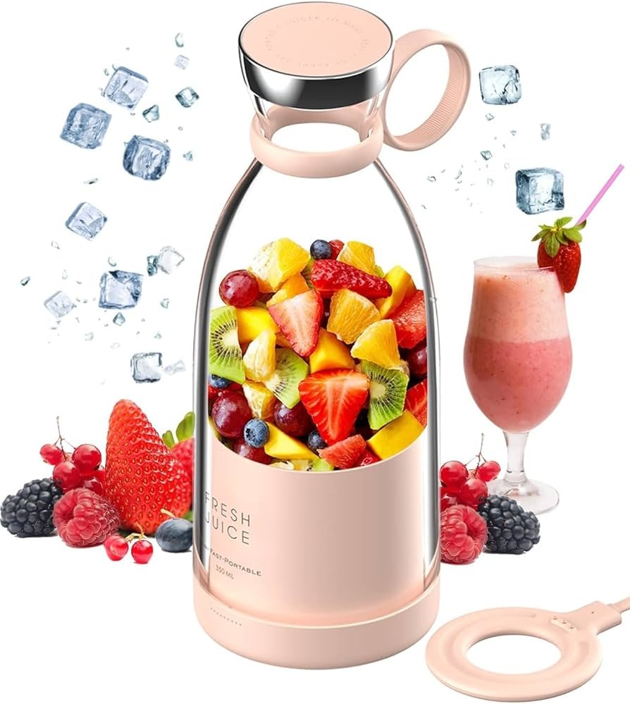 🥤 Licuadora Portátil Recargable – Potencia y frescura donde quieras